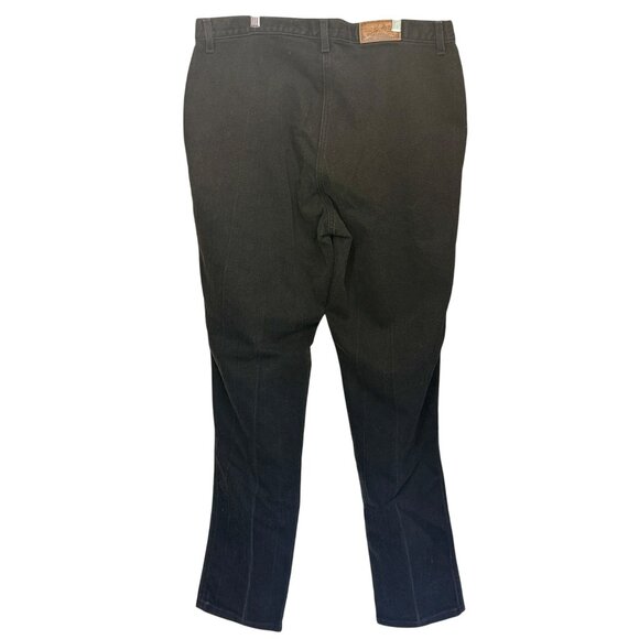 Rockies Womens Black Denim High-Waisted Stretch Jeans Size 20W Western Style Vin - Picture 2 of 6